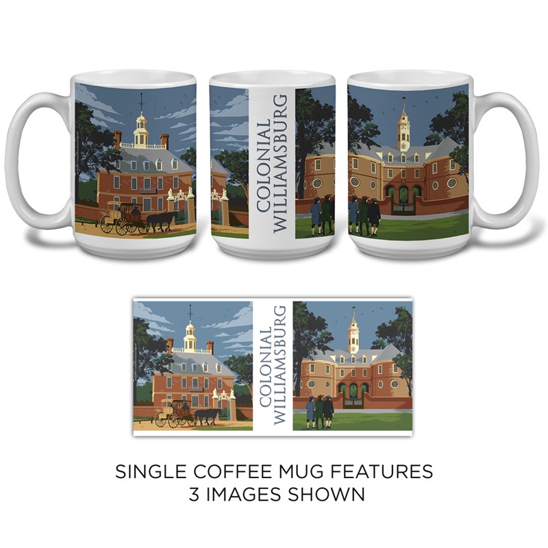 Colonial Williamsburg Moscow Mule Mug