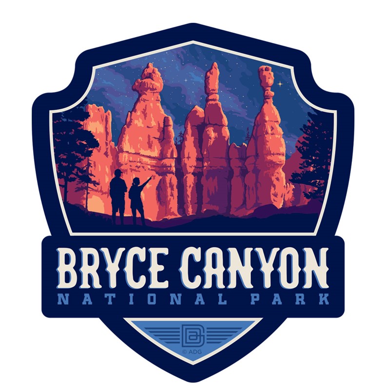 bryce canyon clipart black