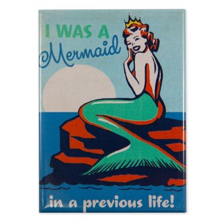 Mermaid Queen Magnet | Metal Magnet