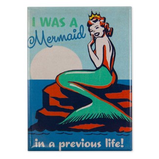 Mermaid Queen Magnet | Metal Magnet