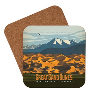 Great Sand Dunes Coaster | Made in the USA