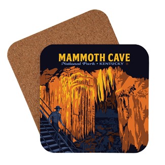 Mammoth Cave NP Frozen Niagara Coaster | American made coaster