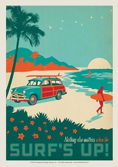 Surf's Up | Postcard