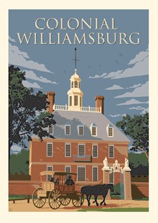 Colonial Williamsburg Governor's Palace | Postcard