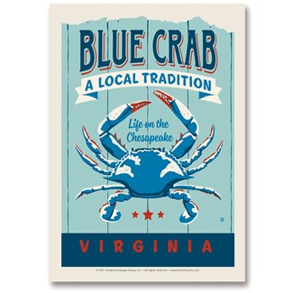 VA Blue Crab | Postcards