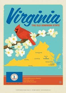 VA Map | Postcards