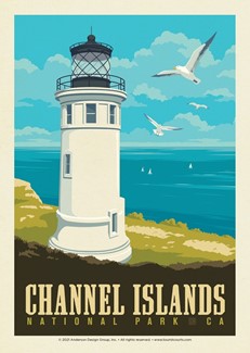 Channel Islands NP Anacapa Lighthouse | Postcard