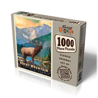 Rocky Mountain NP - Bull Elk Puzzle | Puzzle
