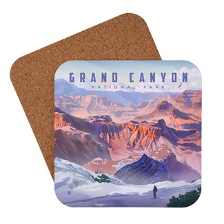 Grand Canyon NP Winter Wonderland Coaster | USA Made