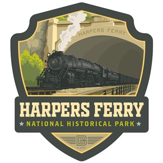 Harpers Ferry WV Emblem Sticker | American Made