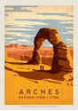 Arches NP Delicate Arch Postcard
