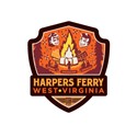 Harpers Ferry WV Emblem Magnet