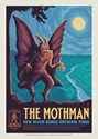 New River Gorge's Mothman Postcard