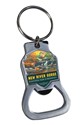 New River Gorge NP& Preserve Fall Colors Emblem BO Key Ring