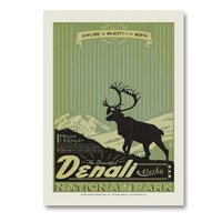 Denali Explore Majesty Vertical Sticker