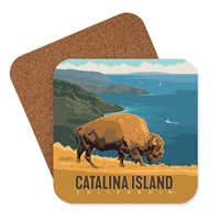 Catalina Bison Coaster
