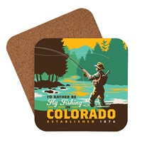 Fly Fishing CO Coaster