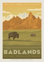 Badlands NP Postcard