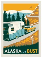 Alaska Camper Postcard