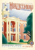 Murfreesboro Courthouse Postcard
