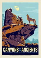 Canyons of the Ancients Postcard