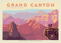 Grand Canyon NP 100th Anniversary Landscape Postcard