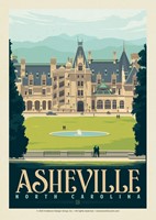 Asheville NC Biltmore Estate Postcard
