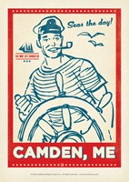 Seas the Day Camden Postcard