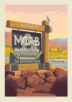 Moab UT Postcard