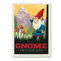 Mythical Creatures Swiss Gnome Vert Sticker