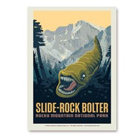 Rocky Mountain NP Slide Rock Bolter Vert Sticker