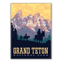 Grand Teton NP Ridin' High Magnet