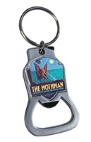 New River Gorge Mothman Emblem BO Key Ring