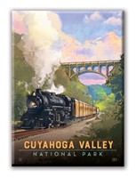 Cuyahoga Valley NP Historic Railroad Magnet